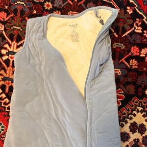 Kyte Baby Light Blue Fleece Sleep Sack - L, 2.5 TOG